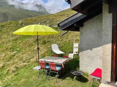 Naturlandschaft in der Nähe des Chalets