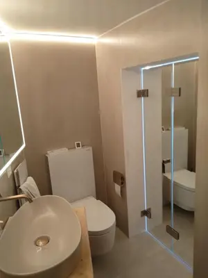 Ein Badezimmer in der Unterkunft Appartement Valaisan typique