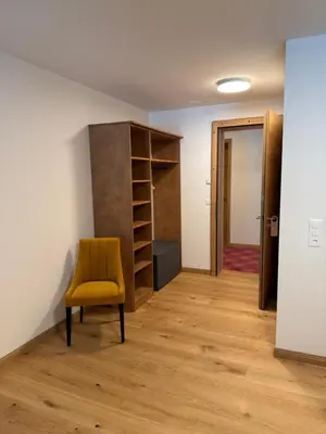 Ein Sitzbereich in der Unterkunft Gemmi Hotel & Spa