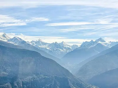 Naturlandschaft in der Nähe des Ferienhauses