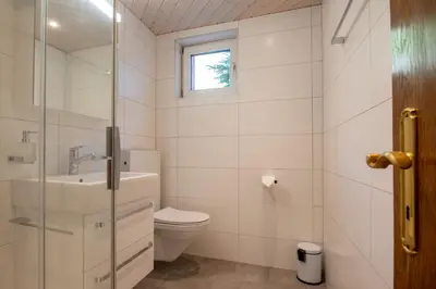 Ein Badezimmer in der Unterkunft Haus Amici