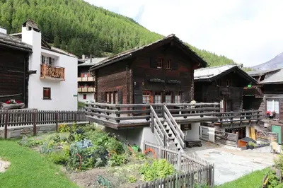 Naturlandschaft in der Nähe des Chalets
