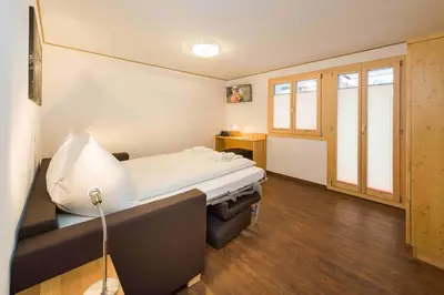 Ein Bett oder Betten in einem Zimmer der Unterkunft B&B AZapartments Lunic