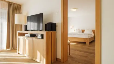 TV/Unterhaltungsangebot in der Unterkunft Haus Zur Matte by Zermatt Premium Apartments