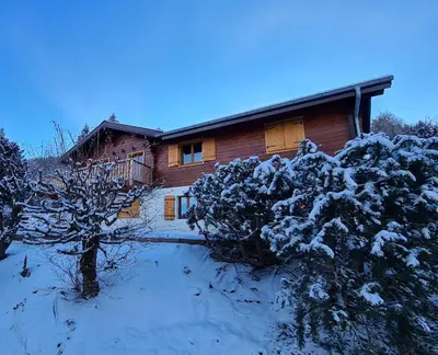 Chalet les Anémones im Winter