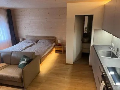 Küche/Küchenzeile in der Unterkunft Chalet Kuckuk including Studio