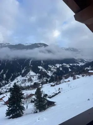 Naturlandschaft in der Nähe des Chalets