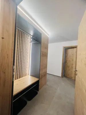 Ein Bett oder Betten in einem Zimmer der Unterkunft Cosy Modern Alpine Residence