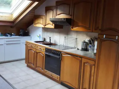 Küche/Küchenzeile in der Unterkunft Apartment La Collina-Haus C- by Interhome