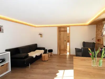 Ein Sitzbereich in der Unterkunft Apartment Eiger by Interhome