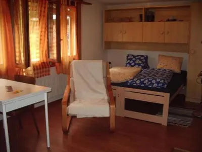 Ein Bett oder Betten in einem Zimmer der Unterkunft Apartment Glyssen 22 Schwanden by Interhome