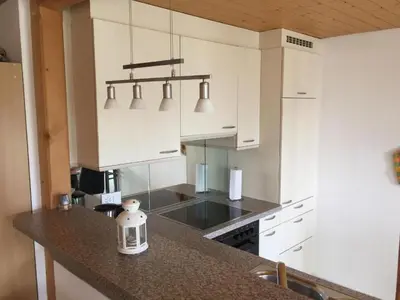 Küche/Küchenzeile in der Unterkunft Apartment Haus am See by Interhome