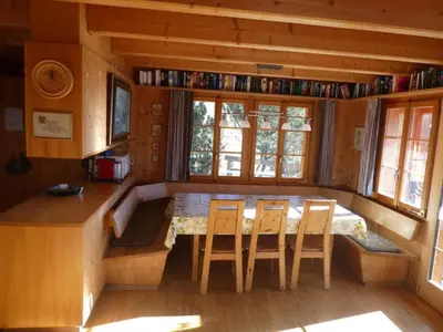 Die Bibliothek im Ferienhaus