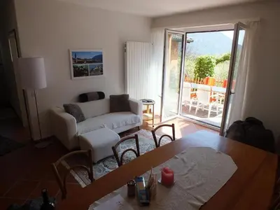 Ein Sitzbereich in der Unterkunft Apartment Al Colombajo by Interhome