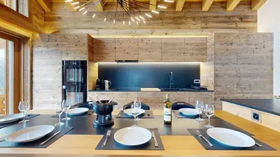 Grundriss der Unterkunft Tête Blanche 12 - LUXE & VIEW apartment 8 pers