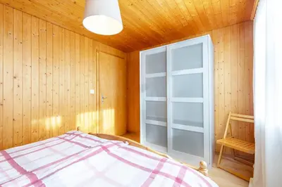 Ein Bett oder Betten in einem Zimmer der Unterkunft Sara
