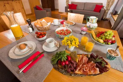 Essen in der Ferienwohnung oder in der Nähe