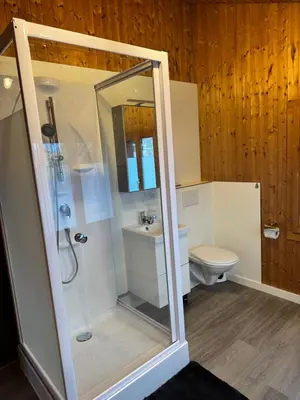 Ein Badezimmer in der Unterkunft Valley Apartment