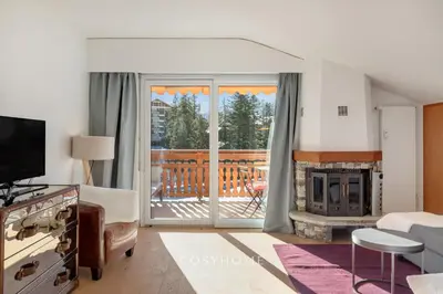 TV/Unterhaltungsangebot in der Unterkunft Le Bocage - Vue montagne - By CosyHome