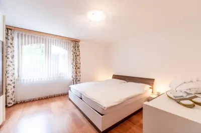 Ein Bett oder Betten in einem Zimmer der Unterkunft Arcadia Apartment, central & spacious by Inspiringplaces Zermatt