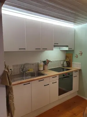 Küche/Küchenzeile in der Unterkunft Jolie maison de vacances au village