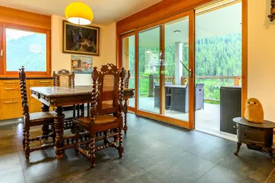 Grundriss der Unterkunft Résidence Lisaride à Evolène - appartement spacieux et lumineux avec vue