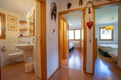 Ein Bett oder Betten in einem Zimmer der Unterkunft Ambiente B12