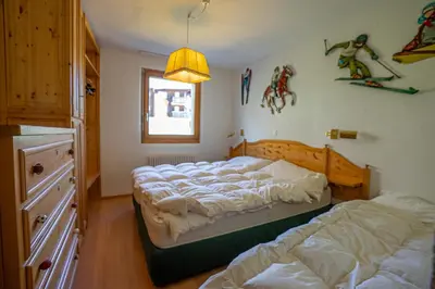 Ein Bett oder Betten in einem Zimmer der Unterkunft Ambiente B12