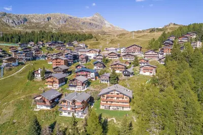 Naturlandschaft in der Nähe des Chalets