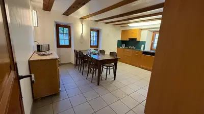 Küche/Küchenzeile in der Unterkunft Hubelhaus, freistehende Wohlfühloase an sehr schöner Lage