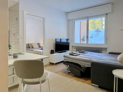 TV/Unterhaltungsangebot in der Unterkunft One bedroom apartment 5 min from the lift