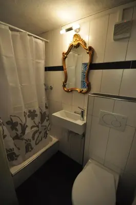 Ein Badezimmer in der Unterkunft Seegärtli Riverside Apartment