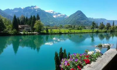 Naturlandschaft in der Nähe der Ferienwohnung