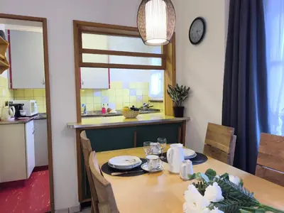 Küche/Küchenzeile in der Unterkunft Apartment Chalet Graf Apt 1 by Interhome