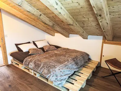Ein Bett oder Betten in einem Zimmer der Unterkunft Apartment Chez Gredia by Interhome