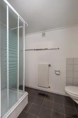 Ein Badezimmer in der Unterkunft 2 Villas with Lake and Mountain View 15 Minutes to Interlaken