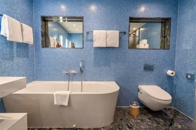 Ein Badezimmer in der Unterkunft Interlaken Mountain View