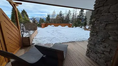 Romantic Alpine Retreat in Crans-Montana im Winter