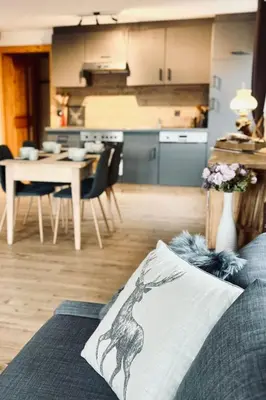 Grundriss der Unterkunft Apartment Chalet Alpenblick by Interhome