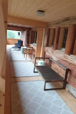 Ein Sitzbereich in der Unterkunft Holiday Home in Grubenwald für max- 3 - 4 Pers- by Interhome