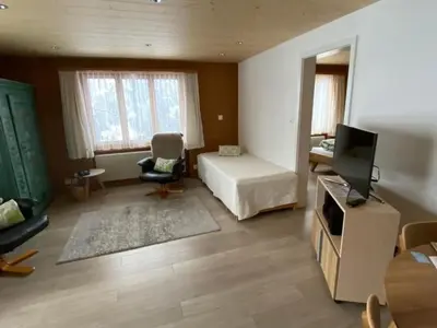 TV/Unterhaltungsangebot in der Unterkunft Apartment Chalet Acheregg by Interhome