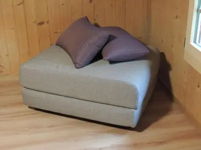 Ein Sitzbereich in der Unterkunft Apartment Lengwaldwohnung 285 by Interhome