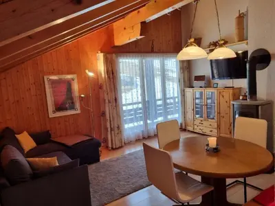 Küche/Küchenzeile in der Unterkunft Apartment Hüttbödeli by Interhome