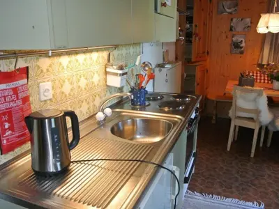 Küche/Küchenzeile in der Unterkunft Apartment Huusli by Interhome