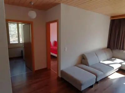 Ein Sitzbereich in der Unterkunft Apartment Wohnung mit 3 Schlafzimmern “Wylerdümen” by Interhome