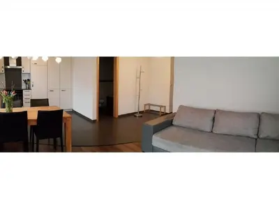 Ein Sitzbereich in der Unterkunft Apartment Wohnung Mit 2 Schlafzimmern “Ürbach” by Interhome