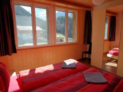 Ein Bett oder Betten in einem Zimmer der Unterkunft Holiday Home Ufem Egg Ferienhaus by Interhome