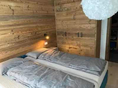 Ein Bett oder Betten in einem Zimmer der Unterkunft Apartment Riverside Astoria 3-5 Parterre-Whg by Interhome