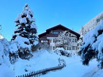 Grundriss der Unterkunft Apartment Studio mit traumhaftem Blick auf das Matterhorn by Interhome