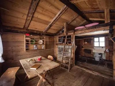 Grundriss der Unterkunft Holiday Home Kirschbaumhütte by Interhome